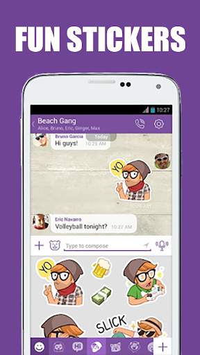 Free Video Calling & Messenger Stickers screenshot 1