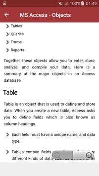 Learn MS Access screenshot 5