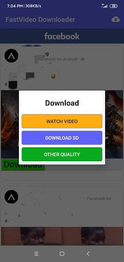 Video Downloader for Facebook -FastVideo screenshot 2