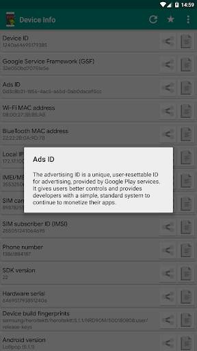 Device Info (Device ID) screenshot 2