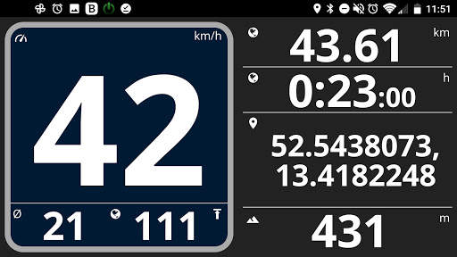 Speedometer with odometer screenshot 4