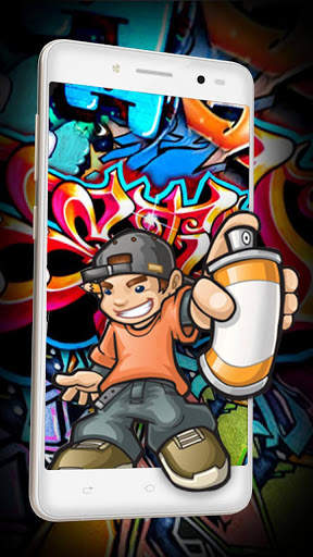 Graffiti Street Live wallpaper screenshot 1
