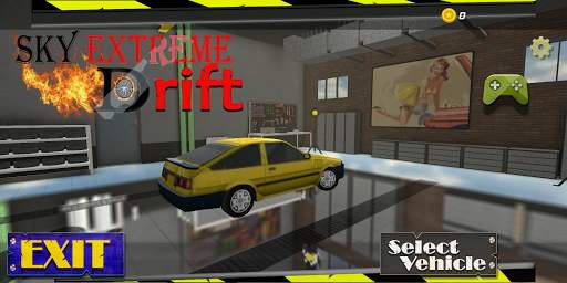 Sky Extreme Car Drift Simulator screenshot 1