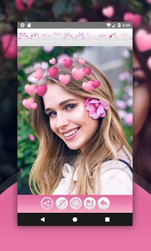Heart Crown Photo Editor 2 تصوير الشاشة
