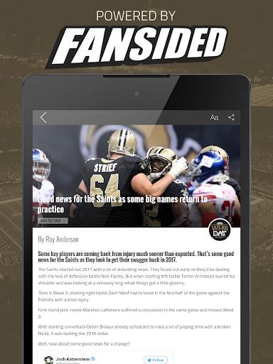 Who Dat Dish: News for New Orleans Saints Fans screenshot 5