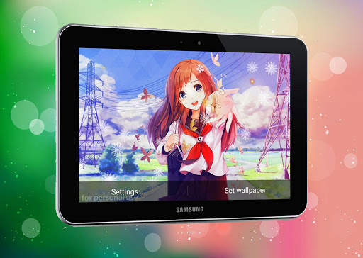 Beautiful Anime Live Wallpaper screenshot 6