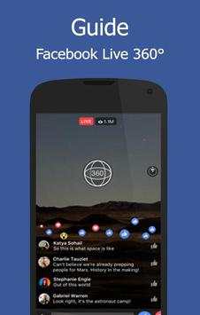 Guide for facebook live 360 screenshot 1