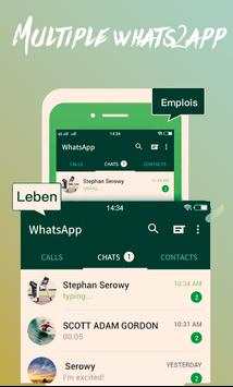 Multiple whats2app Accounts screenshot 3
