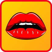 Dating app Kiss Me in English-meeting new people. icon