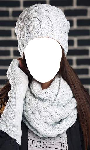 Women Winter Caps Photo Editor screenshot 8