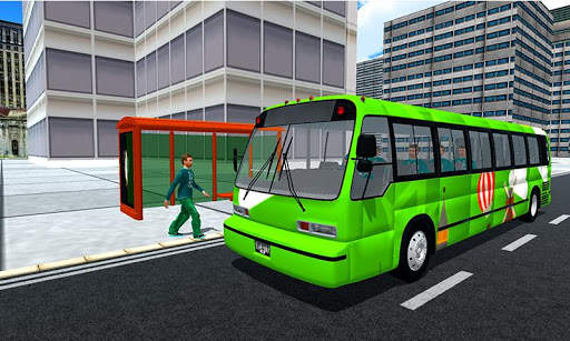Tourist Bus NYC Offroad Driving Mountain Challenge screenshot 2