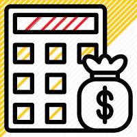 Cash counter Money calculator logo