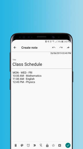Daily Notes - Lists, Notes and Reminder скриншот 3
