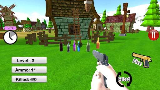 Can Shooting Games 3D bottle Shoot Games screenshot 3