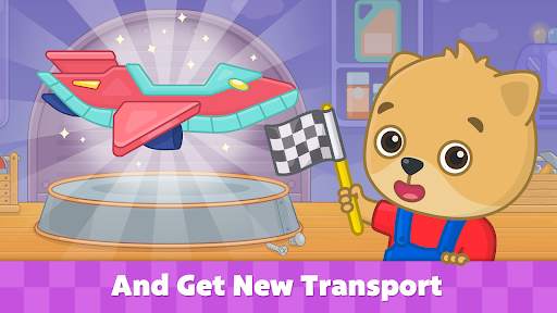 Bimi Boo Car Games for Kids screenshot 5