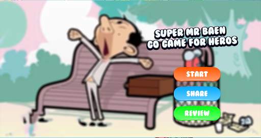 Super Mr Bean Game Driving Run screenshot 1
