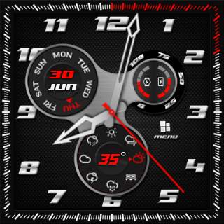 Extreme Watch Face & Clock Live Wallpaper screenshot 24