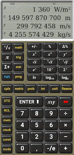 PowerCalc beta screenshot 1