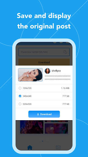 Downloader for Twitter screenshot 2
