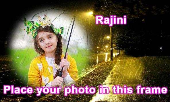 Rain photo frame effects screenshot 2