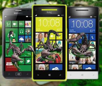 scorpion in phone funny joke screenshot 2