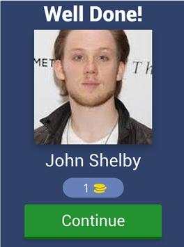 Peaky Blinders Quiz English screenshot 20