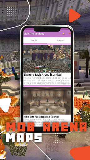 Mob Arena Map for Minecraft screenshot 1