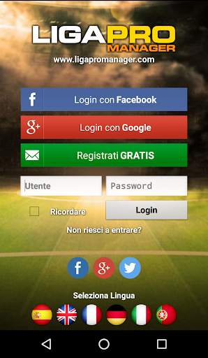 LigaPro Manager screenshot 1