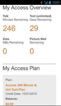 Access Wireless My Account screenshot 2