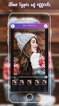 DSLR HD Camera Blur Photo Editor скриншот 1