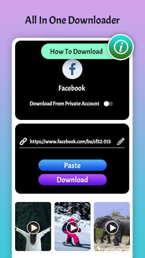 All Video Downloader screenshot 1