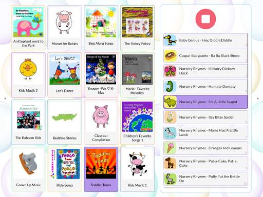 Tabby - Audio Player for Kids screenshot 1