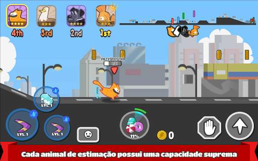 Pets Race - Divertido jogo de corridas online PVP screenshot 3
