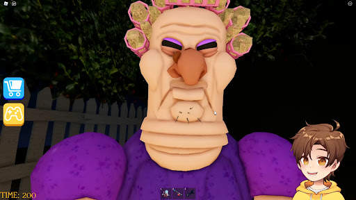 Scary grumpy gran obby room screenshot 4