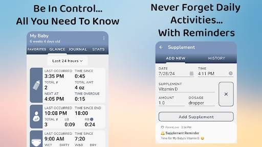 Baby & Breastfeeding Tracker screenshot 3
