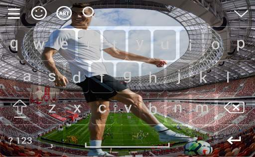 Cristiano Ronaldo 2019 Keyboard screenshot 2