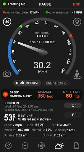 Speedometer GPS /Most accurate edition/ screenshot 8