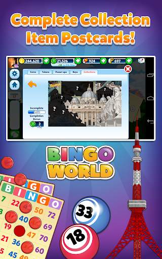Bingo World - FREE Game screenshot 3
