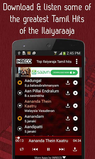 Top Ilaiyaraaja Tamil Songs screenshot 2