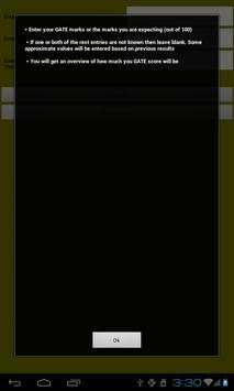 GATE score calculator screenshot 4