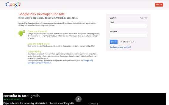 Play Developer Console screenshot 6