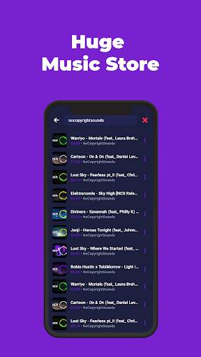 Music downloader -Music player 4 تصوير الشاشة