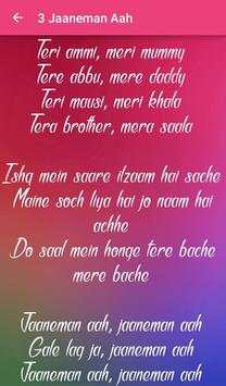 Dishoom Songs Lyrics screenshot 5