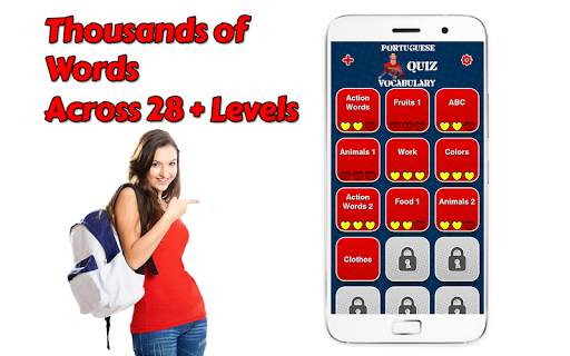 Game to learn Portuguese screenshot 1