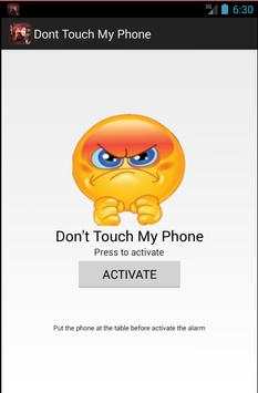 dont touch my phone 2017 screenshot 1