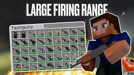 Guns Mod Minecraft MCPE screenshot 4
