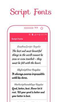 Free Script Fonts screenshot 3