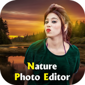 Nature Photo Frame - Nature Photo Editor आइकन