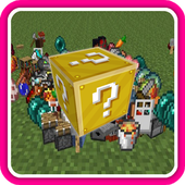 Lucky Block Mod For MCPE 2018 icon