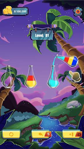 Water Puzzle Sort Traveller screenshot 2